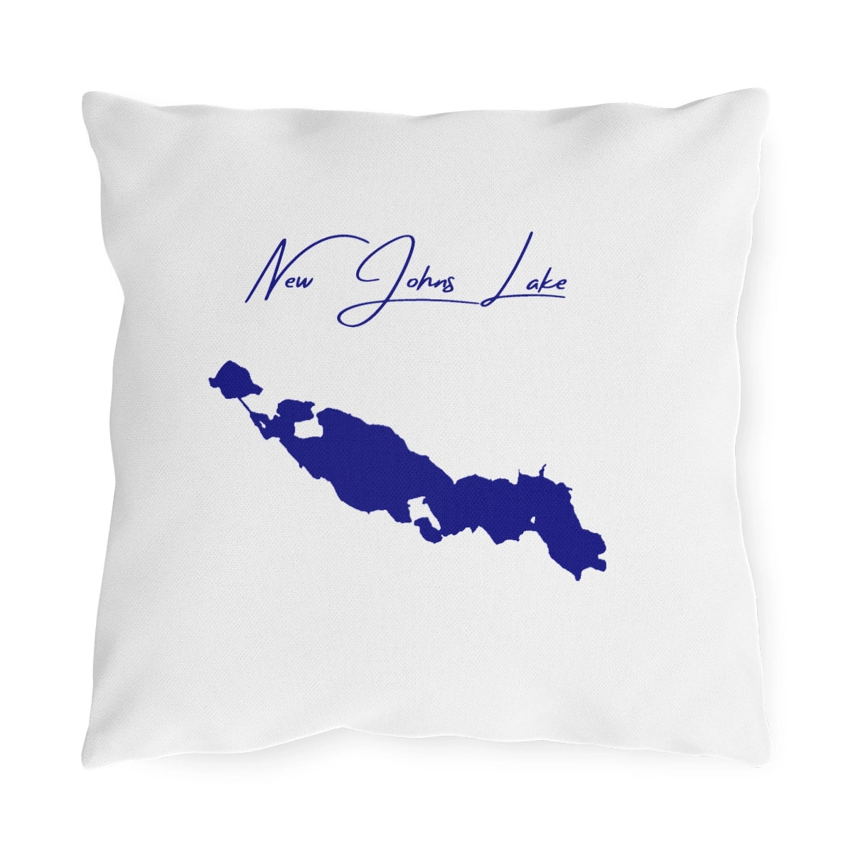 North  Dakota  New  Johns  Lake  Outdoor  Pillow  front  position  view  from  front  16  x  16.webp