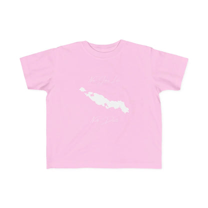 North  Dakota  New  Johns  Lake  Toddler  T-shirt  front  position  view  from  front  pink.webp