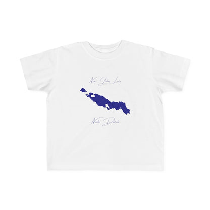 North  Dakota  New  Johns  Lake  Toddler  T-shirt  front  position  view  from  front  white.webp