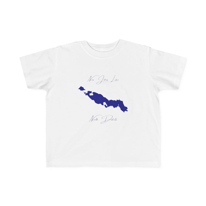 North  Dakota  New  Johns  Lake  Toddler  T-shirt  front  position  view  from  front  white.webp