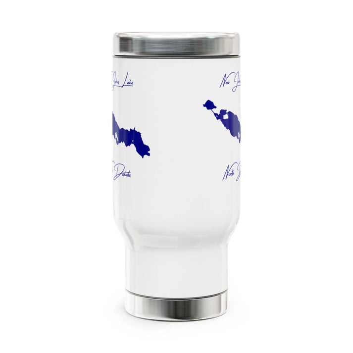 North  Dakota  New  Johns  Lake  Travel  Mug  other  position  view  from  front  14oz.webp