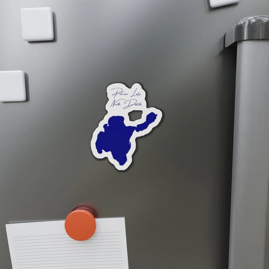 North  Dakota  Pelican  Lake  Die  Cut  Magnet  front  position  view  from  context-1  4  x  4.webp