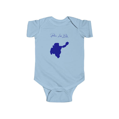 North  Dakota  Pelican  Lake  Onesie  front  position  view  from  front  light  blue.webp
