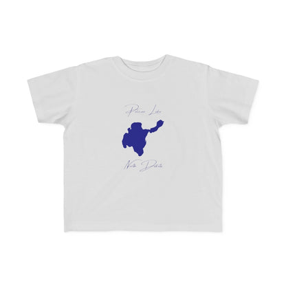 North  Dakota  Pelican  Lake  Toddler  T-shirt  front  position  view  from  front  silver.webp