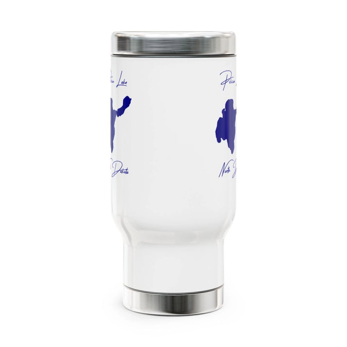 North  Dakota  Pelican  Lake  Travel  Mug  other  position  view  from  front  14oz.webp