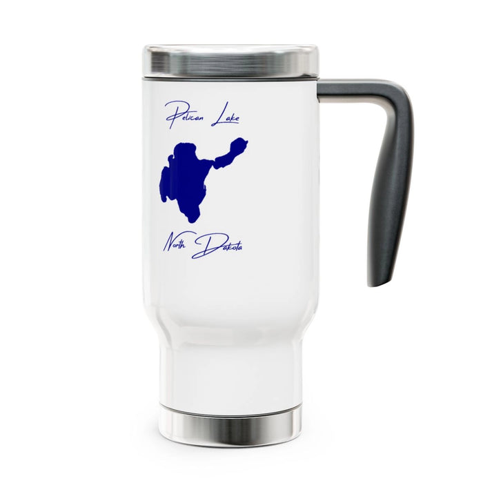 North  Dakota  Pelican  Lake  Travel  Mug  other  position  view  from  right  14oz.webp