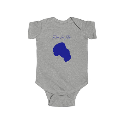 North  Dakota  Round  Lake  Onesie  front  position  view  from  front  heather.webp