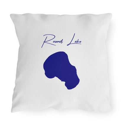 North  Dakota  Round  Lake  Outdoor  Pillow  front  position  view  from  front  20  x  20.webp