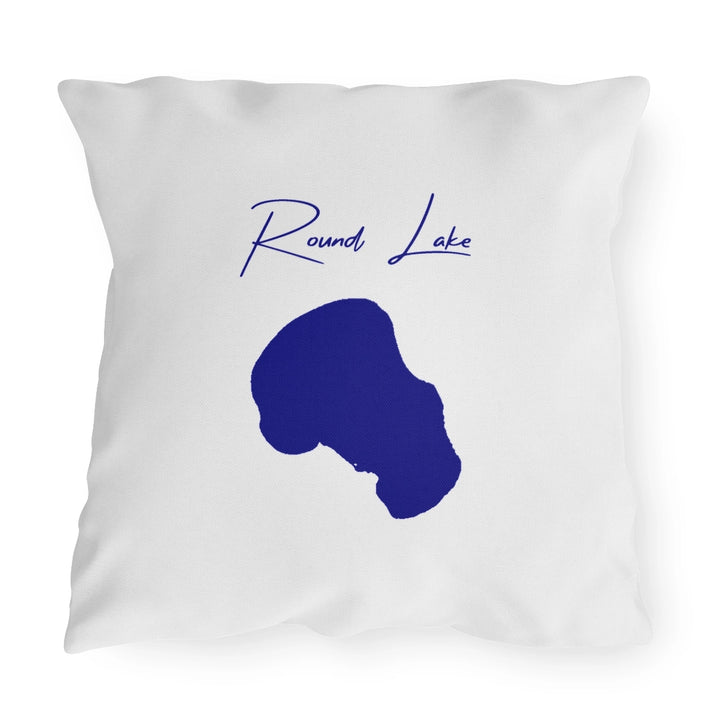 North  Dakota  Round  Lake  Outdoor  Pillow  front  position  view  from  front  20  x  20.webp