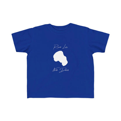 North  Dakota  Round  Lake  Toddler  T-shirt  front  position  view  from  front  royal.webp
