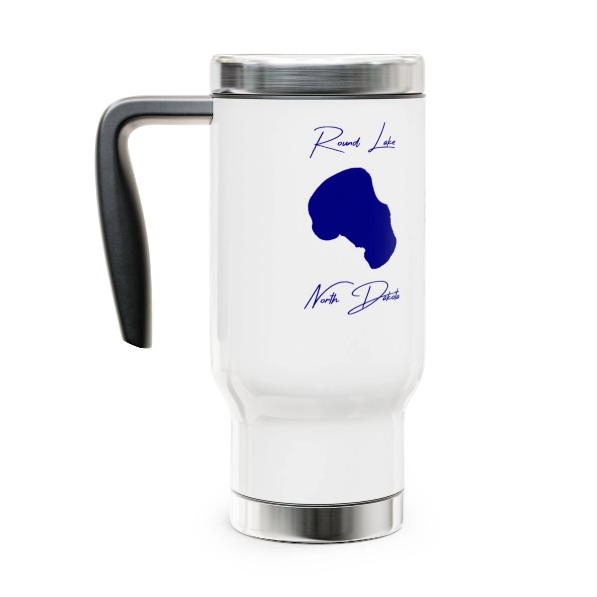 North  Dakota  Round  Lake  Travel  Mug  other  position  view  from  left  14oz.webp