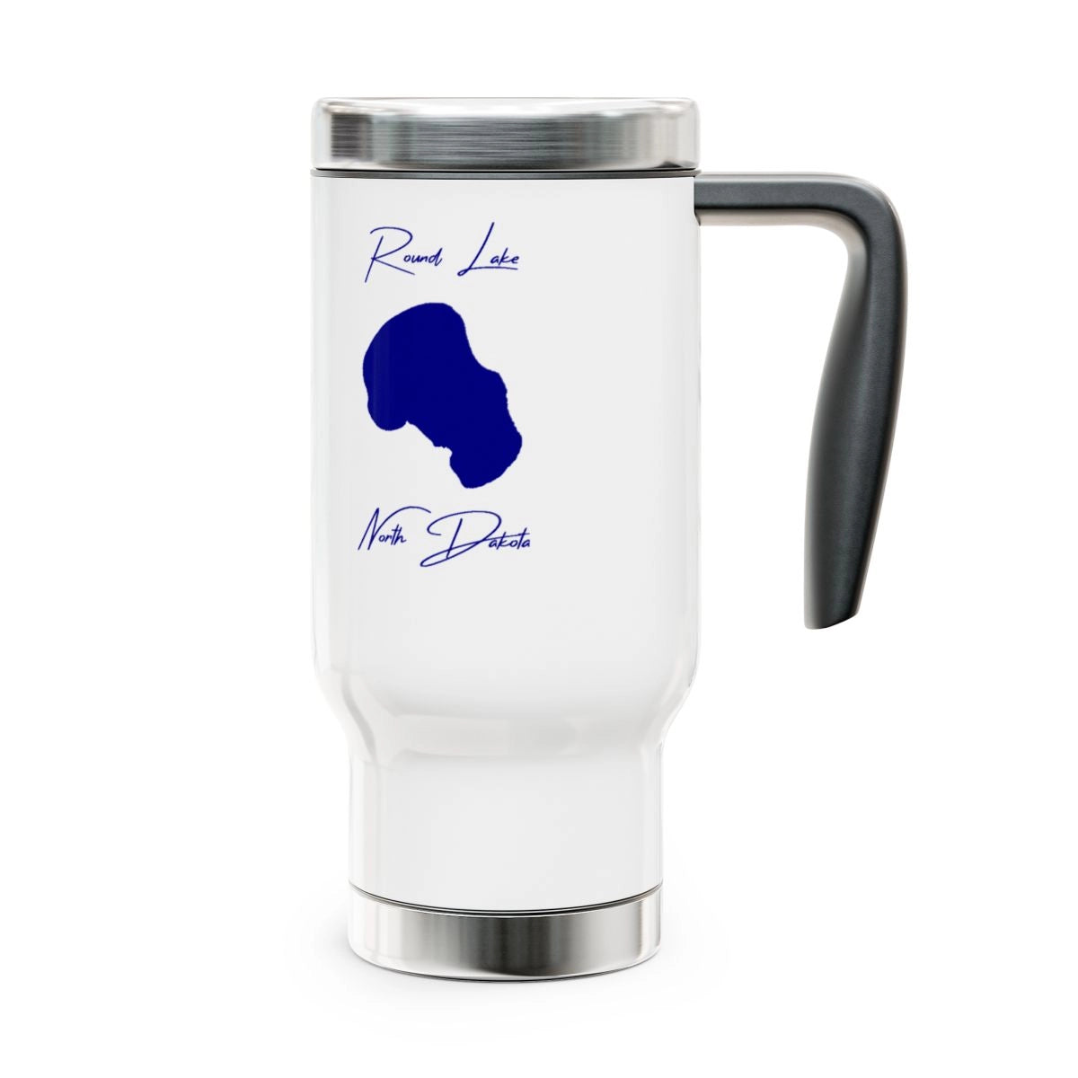 North  Dakota  Round  Lake  Travel  Mug  other  position  view  from  right  14oz.webp