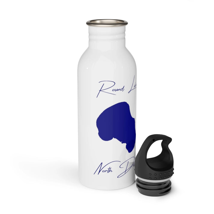 North  Dakota  Round  Lake  Water  bottle  other  position  view  from  open  white.webp