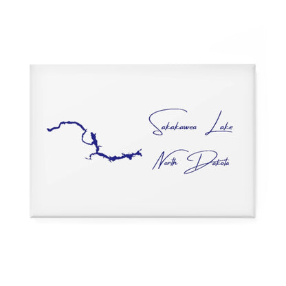 North  Dakota  Sakakawea  Lake  Magnet  front  position  view  from  front  2  x  3.webp