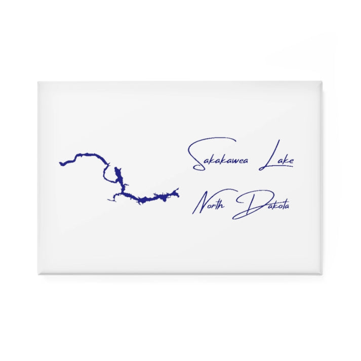 North  Dakota  Sakakawea  Lake  Magnet  front  position  view  from  front  2  x  3.webp