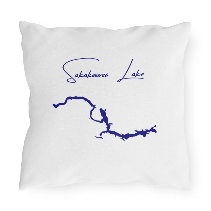 North  Dakota  Sakakawea  Lake  Outdoor  Pillow  back  position  view  from  back  16  x  16.webp
