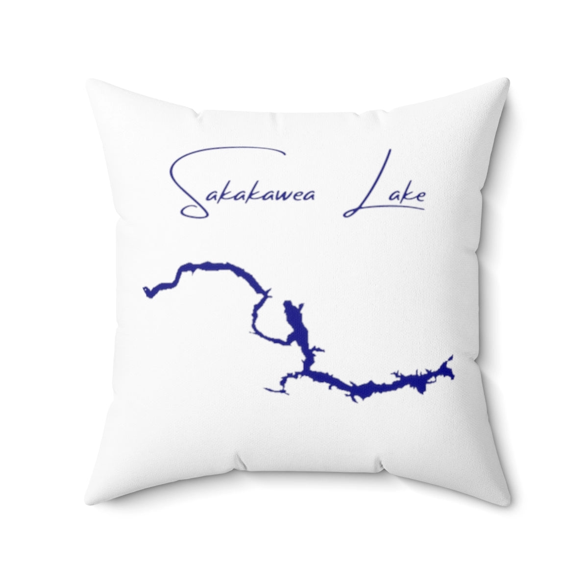 North  Dakota  Sakakawea  Lake  Pillow  front  position  view  from  back  20  x  20.webp