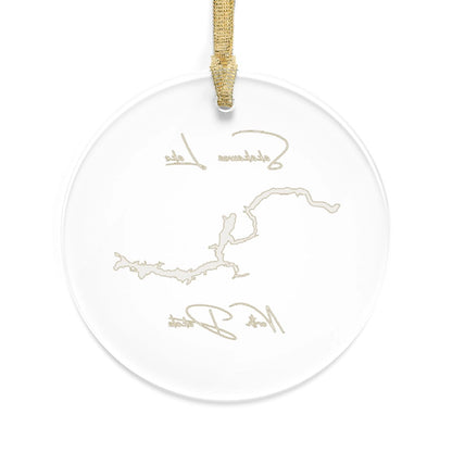 North  Dakota  Sakakawea  Lake  Tree  Ornament  other  position  view  from  back  round.webp