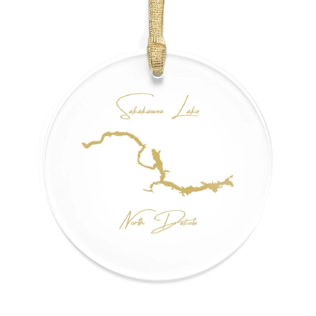 North  Dakota  Sakakawea  Lake  Tree  Ornament  other  position  view  from  front  round.webp