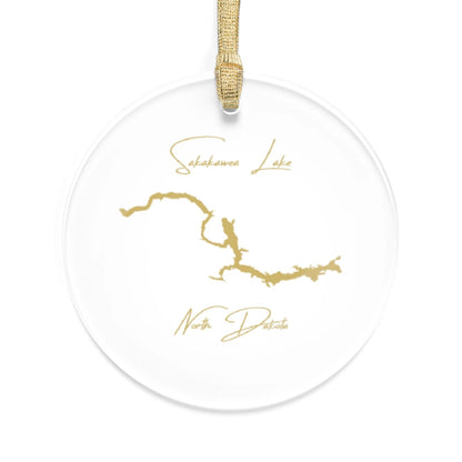 North  Dakota  Sakakawea  Lake  Tree  Ornament  other  position  view  from  front  round.webp