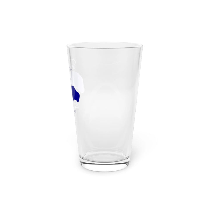 North  Dakota  Spiritwood  Lake  16oz  Pint  Glass  front  position  view  from  right  16oz.webp