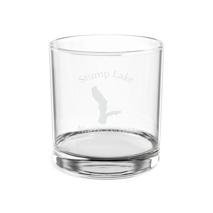 North  Dakota  Stump  Lake  Engraved  Whiskey  Glass  other  position  view  from  front  10.5oz.webp