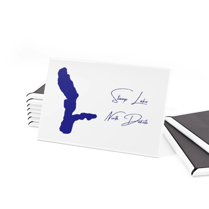 North  Dakota  Stump  Lake  Magnet  front  position  view  from  set  2  x  3.webp