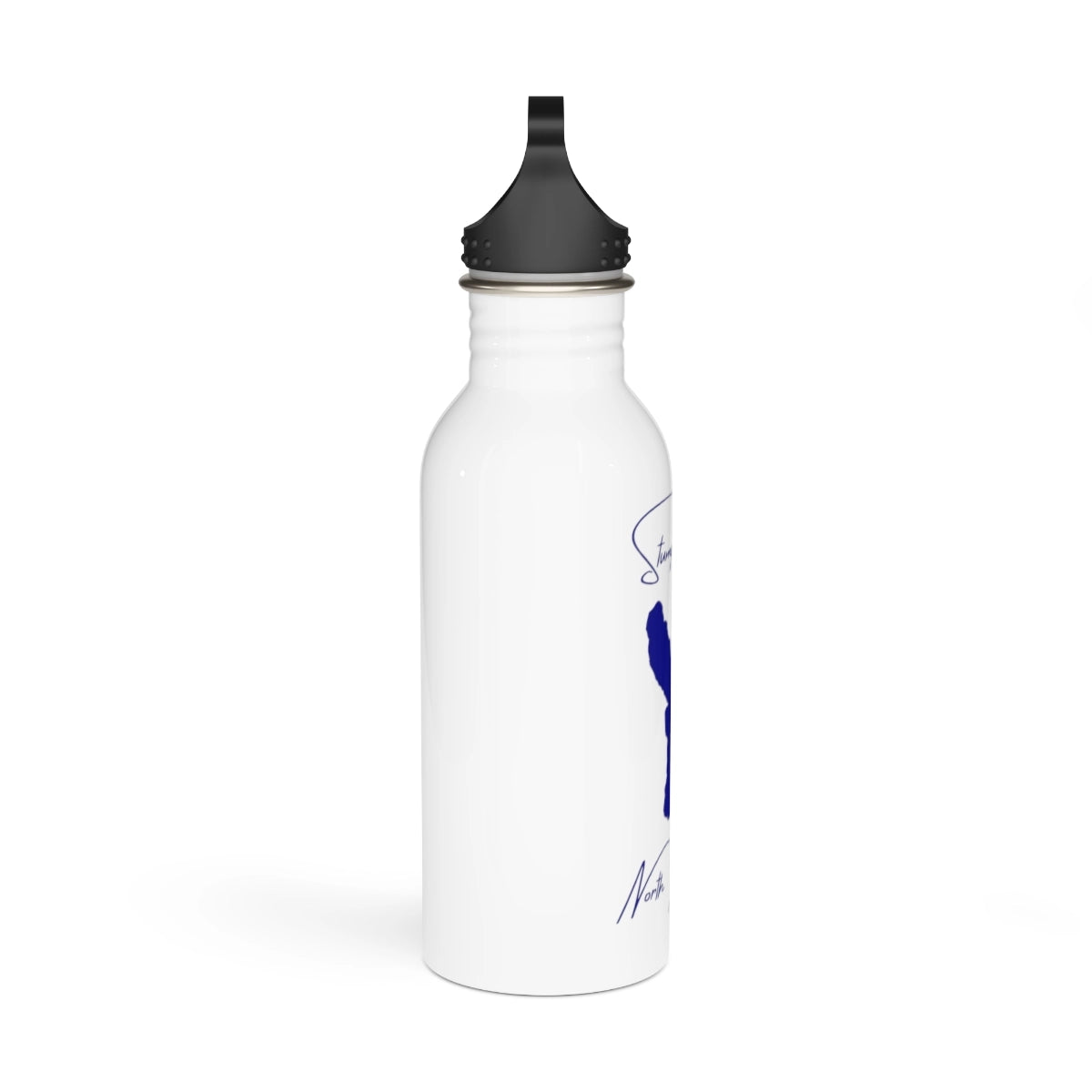 North  Dakota  Stump  Lake  Water  bottle  other  position  view  from  left  white.webp