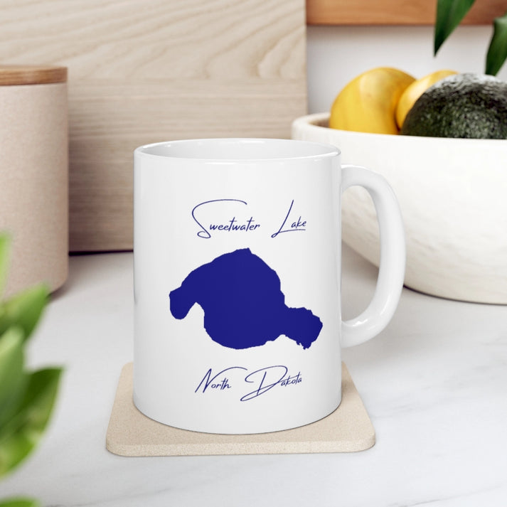 North  Dakota  Sweetwater  Lake  Ceramic  Mug  other  position  view  from  context-4  11oz.webp