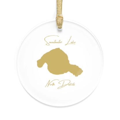North  Dakota  Sweetwater  Lake  Tree  Ornament  other  position  view  from  front  round.webp