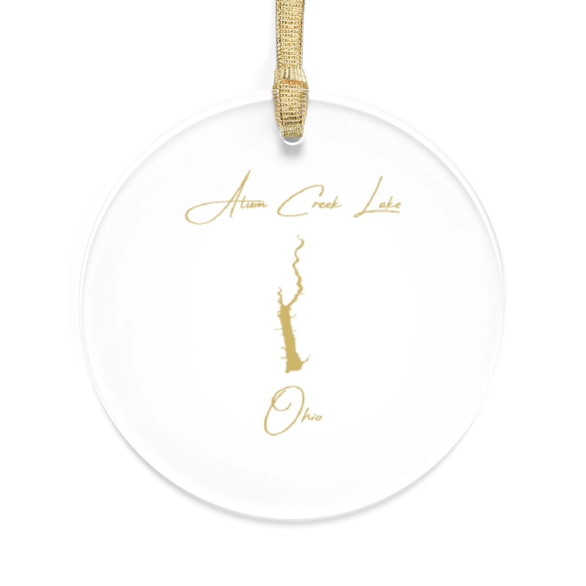 Ohio  Alum  Creek  Lake  Tree  Ornament  other  position  view  from  front  round.webp