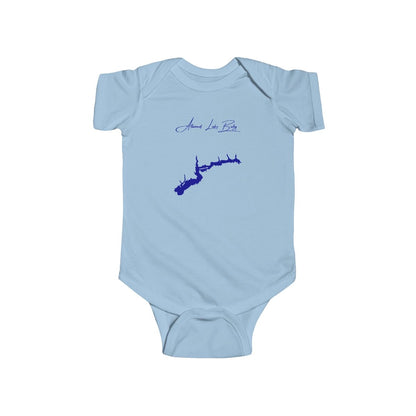 Ohio  Atwood  Lake  Onesie  front  position  view  from  front  light  blue.webp
