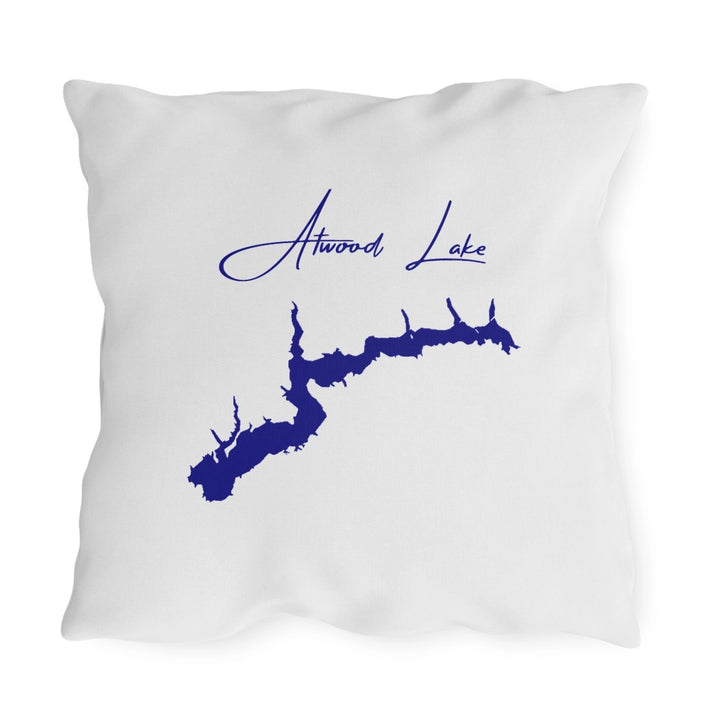 Ohio  Atwood  Lake  Outdoor  Pillow  back  position  view  from  back  20  x  20.webp