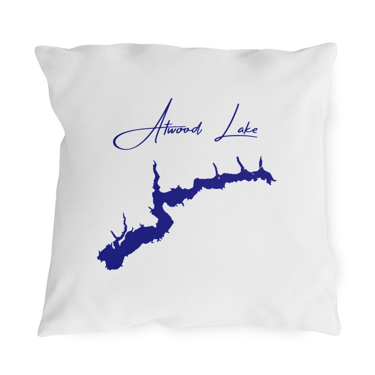 Ohio  Atwood  Lake  Outdoor  Pillow  front  position  view  from  front  18  x  18.webp