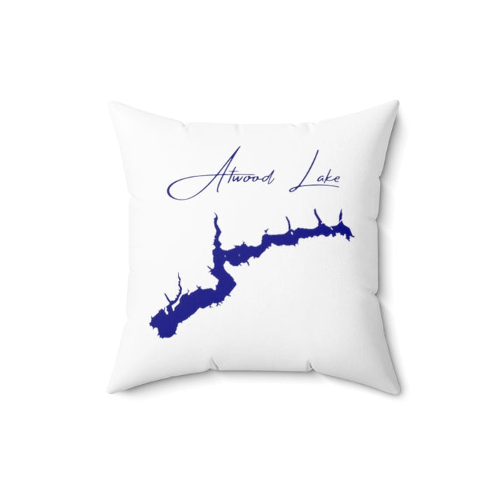 Ohio  Atwood  Lake  Pillow  front  position  view  from  back  16  x  16.webp