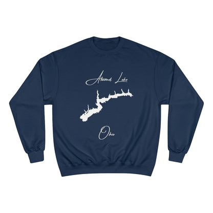 Ohio  Atwood  Lake  Sweatshirt  front  position  view  from  front  navy.webp