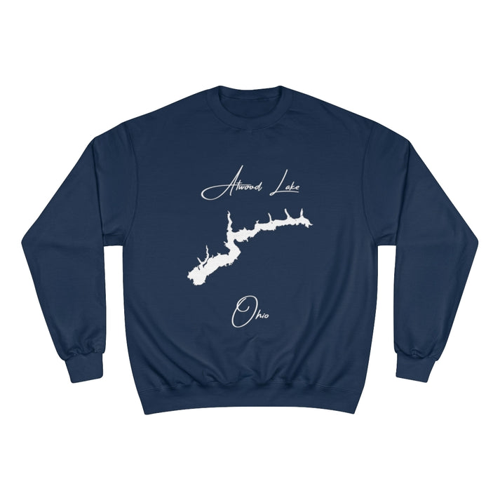 Ohio  Atwood  Lake  Sweatshirt  front  position  view  from  front  navy.webp