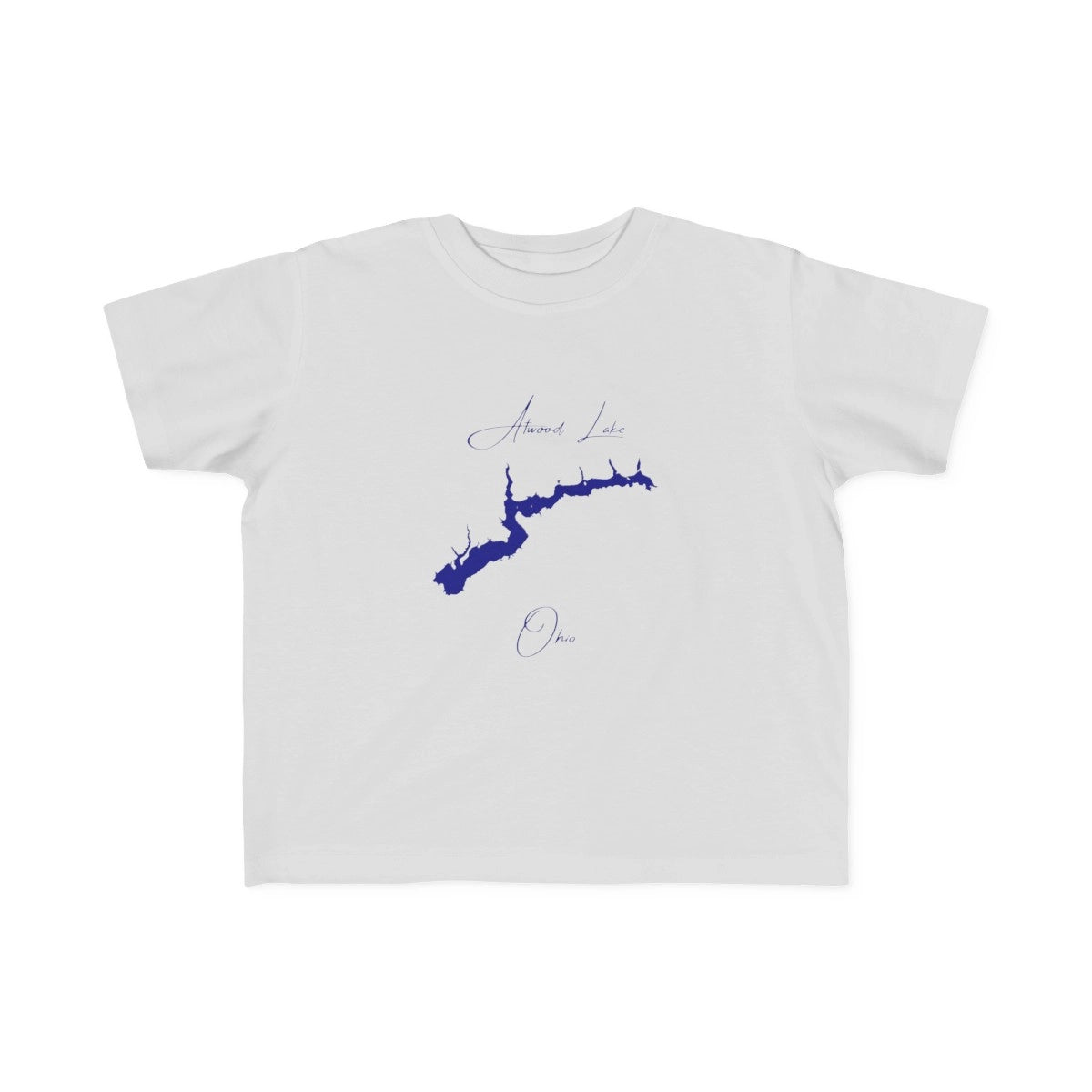 Ohio  Atwood  Lake  Toddler  T-shirt  front  position  view  from  front  silver.webp