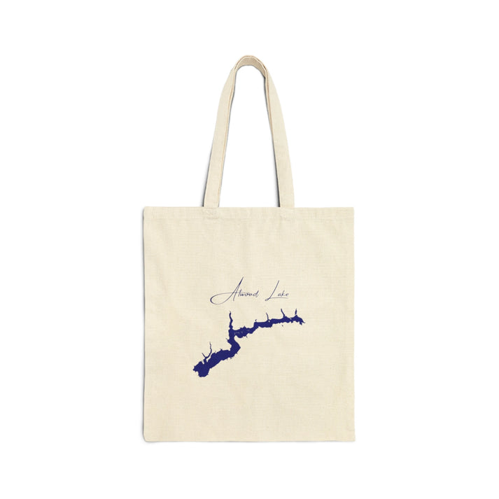 Ohio  Atwood  Lake  Tote  Bag  back  position  view  from  back  15  x  16.webp