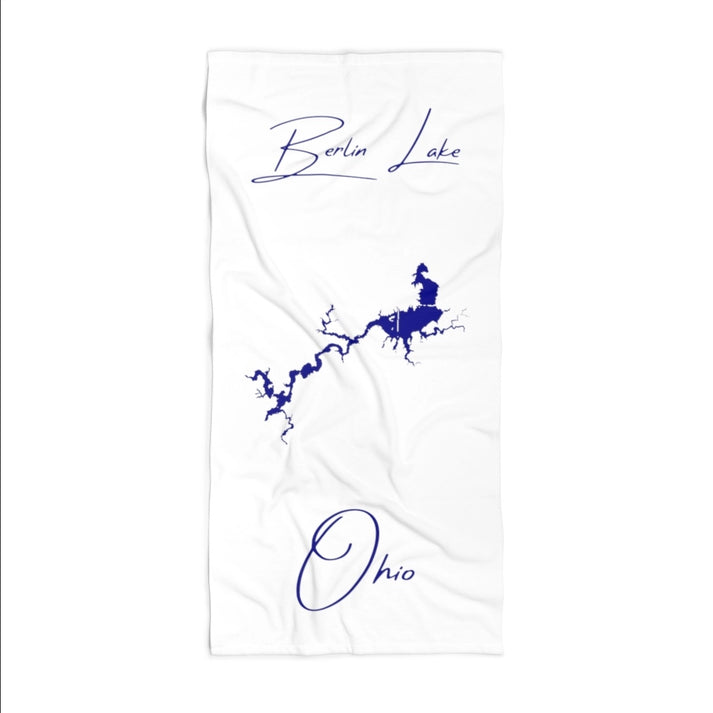 Ohio  Berlin  Lake  Beach  Towel  front  position  view  from  front  36  x  72.webp