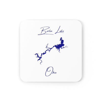 Ohio  Berlin  Lake  Coaster  Set  front  position  view  from  front  3.75  x  3.75.webp