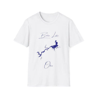Ohio  Berlin  Lake  T-shirt  front  position  view  from  front  white.webp