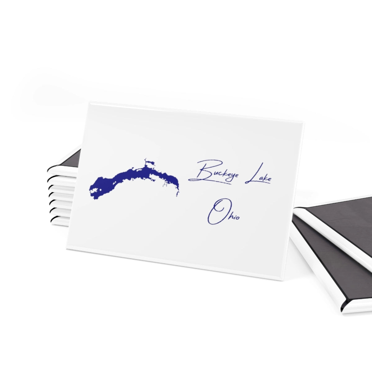 Ohio  Buckeye  Lake  Magnet  front  position  view  from  set  2  x  3.webp