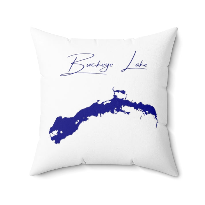 Ohio  Buckeye  Lake  Pillow  front  position  view  from  back  20  x  20.webp