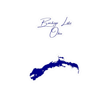 Ohio  Buckeye  Lake  Vinyl  Decal  other  position  view  from  front  4  x  6.webp