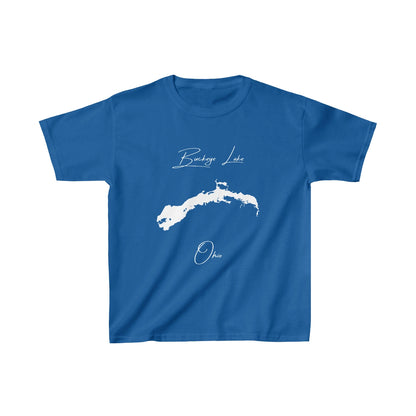 Ohio  Buckeye  Lake  Youth  T-shirt  front  position  view  from  front  royal.webp