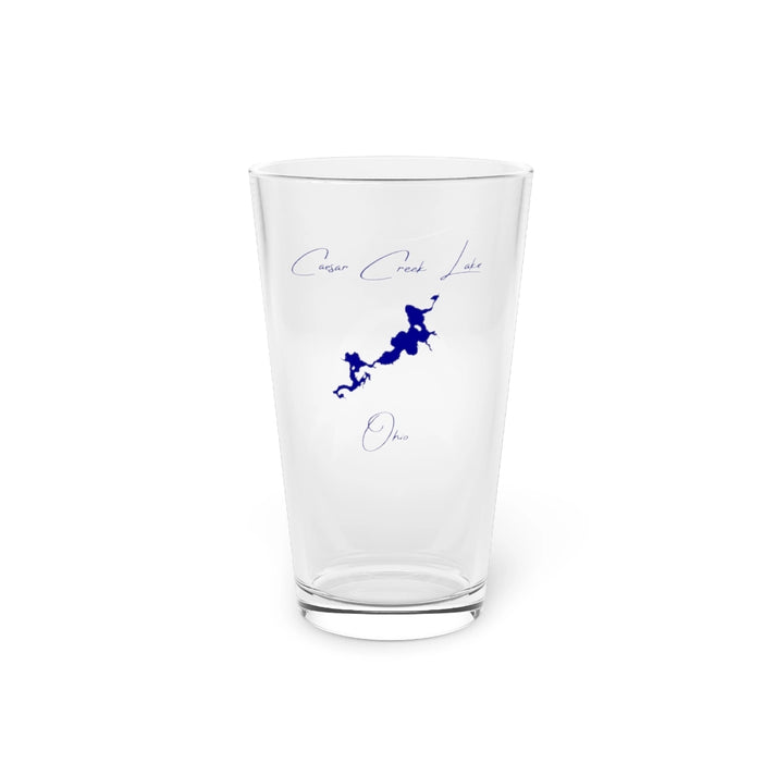 Ohio  Caesar  Creek  Lake  16oz  Pint  Glass  front  position  view  from  front  16oz.webp