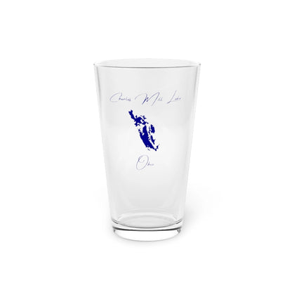 Ohio  Charles  Mill  Lake  16oz  Pint  Glass  front  position  view  from  front  16oz.webp