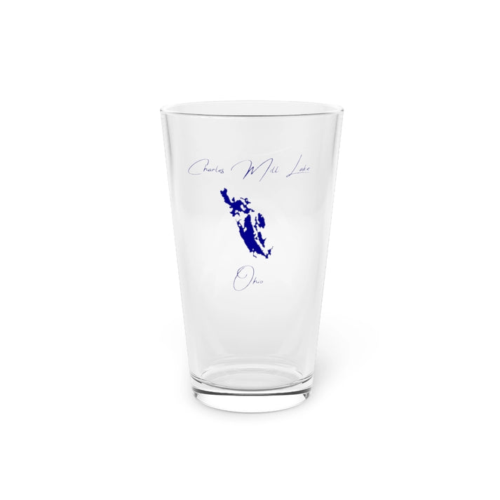 Ohio  Charles  Mill  Lake  16oz  Pint  Glass  front  position  view  from  front  16oz.webp