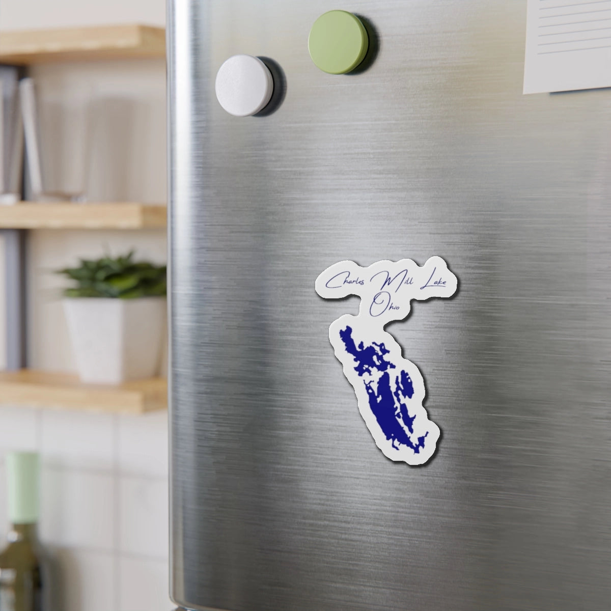 Ohio  Charles  Mill  Lake  Die  Cut  Magnet  front  position  view  from  context-2  4  x  4.webp